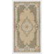 Baroque Vintage Hand-Knotted Turkish Rug in Soft Colors