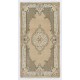 Baroque Vintage Hand-Knotted Anatolian Rug in Soft Colors