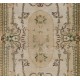 Vintage Baroque Style Rug, Finely Hand-knotted Wool Carpet