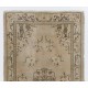 Handmade Art Deco Chinese Design Area Rug in Beige, Brown and Black Colors Handmade Art Deco Chinese Design Area Rug in Beige, Brown and Black Colors