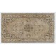 Handmade Art Deco Chinese Design Area Rug in Beige, Brown and Black Colors