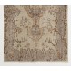 Antique Washed Vintage Turkish Oushak Rug. Wool Carpet. Floor Covering Antique Washed Vintage Turkish Oushak Rug. Wool Carpet. Floor Covering