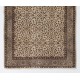 Vintage Turkish Oushak Accent Rug with All-Over Floral Design. Farmhouse Decor Small Carpet in Beige & Brown