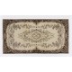 Hand-Knotted Vintage Anatolian Area Rug with Medallion Design. Woolen Floor Covering Hand-Knotted Vintage Anatolian Area Rug with Medallion Design. Woolen Floor Covering