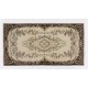 Hand-Knotted Vintage Anatolian Area Rug with Medallion Design. Woolen Floor Covering