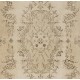 Garden Design, Neutral Colors, Vintage Anatolian Handmade Rug. Garden Design, Neutral Colors, Vintage Anatolian Handmade Rug.