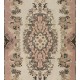 Hand-Knotted Vintage Turkish Rug, Ideal for Home & Office Decor