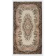 Hand-Knotted Vintage Turkish Rug, Ideal for Home & Office Decor