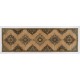 Vintage Oushak Runner. Hallway rug, Handmade wool carpet from Turkey
