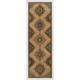 Vintage Oushak Runner. Hallway rug, Handmade wool carpet from Turkey