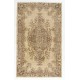 One-of-a-Kind Vintage Handmade Turkish Oushak Rug