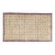 Floral Patterned Vintage Handmade Anatolian Accent Rug Floral Patterned Vintage Handmade Anatolian Accent Rug