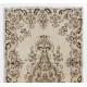 One of a Kind Floral Design Central Anatolian Rug