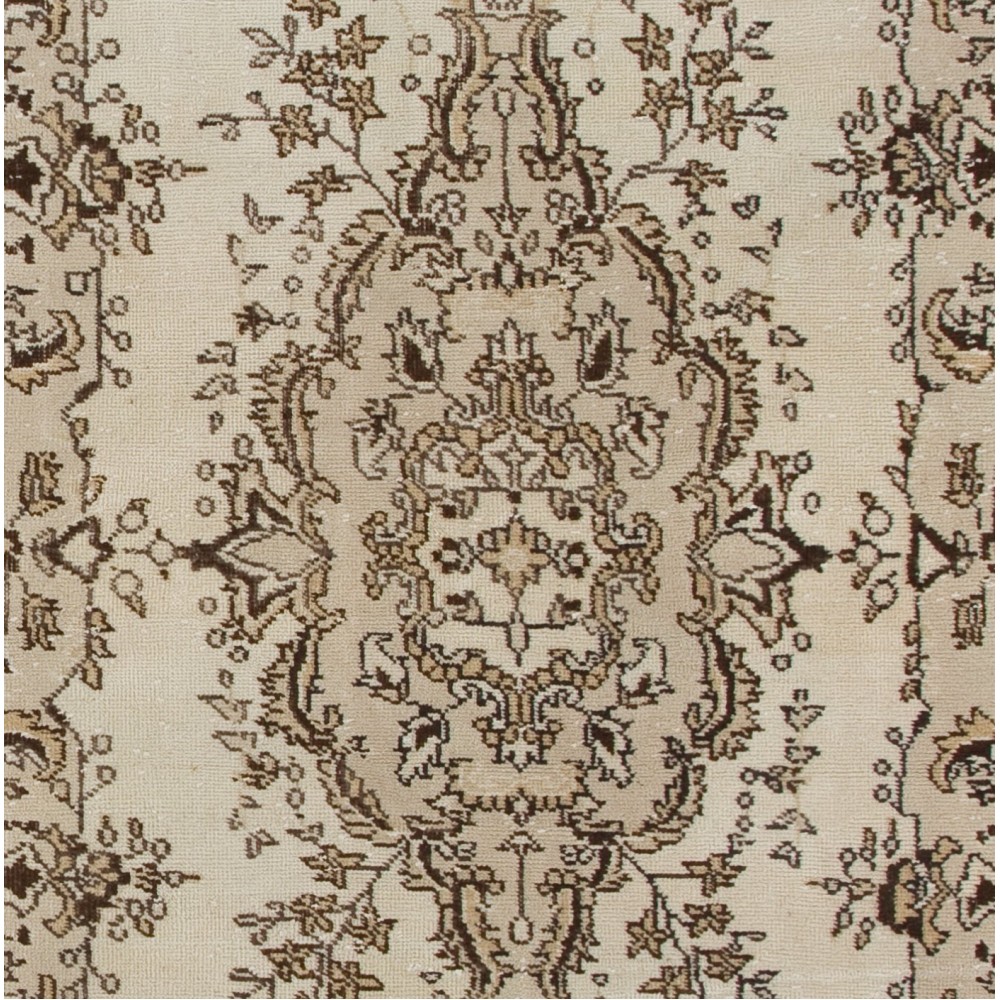 One of a Kind Floral Design Handmade Anatolian Rug