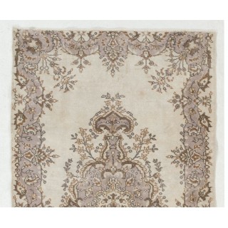 Vintage Hand-Knotted Medallion Design Wool Accent Rug for Rustic, Country & Farmhouse Decor Vintage Hand-Knotted Medallion Design Wool Accent Rug for Rustic, Country & Farmhouse Decor