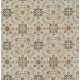 Vintage Floral Design Central Anatolian Rug in Soft Colors. Handmade Carpet