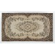 Handmade Floral Garden Design Anatolian Rug, ca 1960