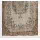 Antique Washed Vintage Turkish Oushak Rug. Wool Carpet. Floor Covering Antique Washed Vintage Turkish Oushak Rug. Wool Carpet. Floor Covering
