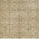 Authentic Vintage Handmade Turkish Oushak Rug