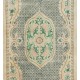 Hand-Knotted Central Anatolian Rug in Soft Colors. One-of-a-Kind Vintage Oushak Carpet