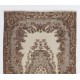 Handmade Vintage Floral Medallion Design Turkish Rug for Home & Office Handmade Vintage Floral Medallion Design Turkish Rug for Home & Office