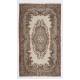 Handmade Vintage Floral Medallion Design Turkish Rug for Home & Office