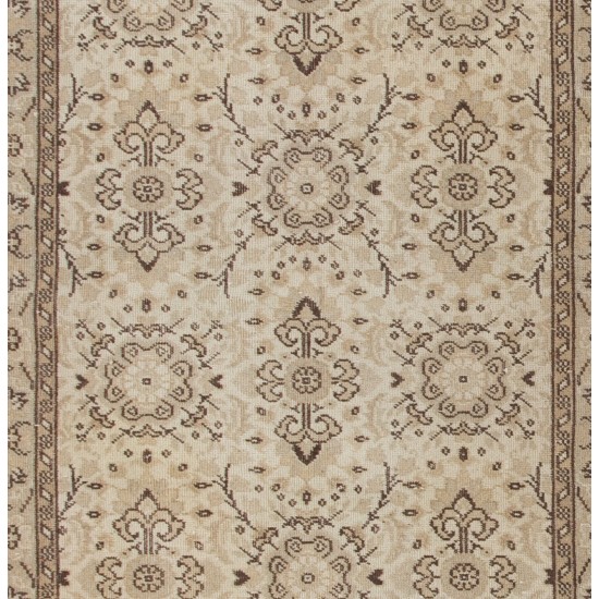 Antique Washed Vintage Handmade Anatolian Rug Antique Washed Vintage Handmade Anatolian Rug