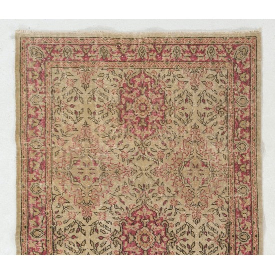 Fine Vintage Anatolian Rug in Soft Colors Fine Vintage Anatolian Rug in Soft Colors