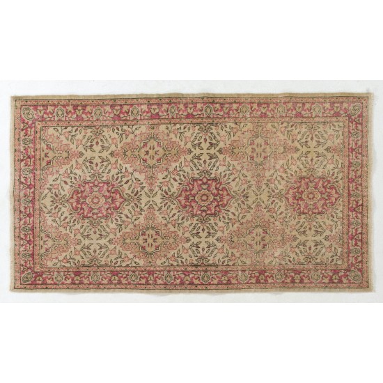 Fine Vintage Anatolian Rug in Soft Colors