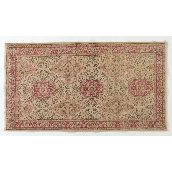 Fine Vintage Anatolian Rug in Soft Colors Fine Vintage Anatolian Rug in Soft Colors