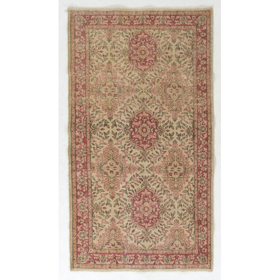 Fine Vintage Anatolian Rug in Soft Colors Fine Vintage Anatolian Rug in Soft Colors