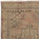 Nice Handmade Vintage Turkish Wool Rug in Soft Colors with Tribal Style Nice Handmade Vintage Turkish Wool Rug in Soft Colors with Tribal Style