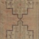 Nice Handmade Vintage Turkish Wool Rug in Soft Colors with Tribal Style Nice Handmade Vintage Turkish Wool Rug in Soft Colors with Tribal Style