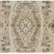 Hand-Knotted Vintage Central Anatolian Area Rug with Medallion Design. Woolen Floor Covering