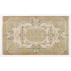 Vintage Handmade Floral Design Rug in French Style