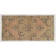 One-of-a-Kind Vintage Handmade Turkish Oushak Rug in Soft Colors, 100% Wool