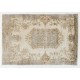One of a Kind Floral Design Turkish Rug