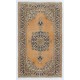 One-of-a-Kind Vintage Hand-Knotted Anatolian Oushak Rug