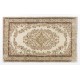 Vintage Handmade Turkish Oushak Rug in Neutral Colors. Woolen Floor Covering
