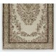 Vintage Handmade Anatolian Oushak Rug. Ideal for Office and Home Decor