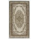 Vintage Handmade Anatolian Oushak Rug. Ideal for Office and Home Decor