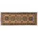 Vintage Turkish Runner Rug. Hand-knotted Carpet for Hallway