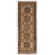 Vintage Central Anatolian Runner Rug. Hand-knotted Carpet for Hallway