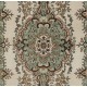 Vintage Anatolian Oushak Rug. Hand Knotted Carpet, Floor Covering