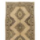 Vintage Handmade Hallway Runner. Kitchen Rug. Oushak Corridor Rug. Stair Rug