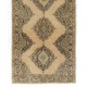 Vintage Handmade Hallway Runner. Kitchen Rug. Oushak Corridor Rug. Stair Rug