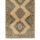 Vintage Anatolian Oushak Runner Rug