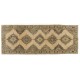 Vintage Handmade Hallway Runner. Kitchen Rug. Oushak Corridor Rug. Stair Rug