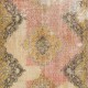 One-of-a-Kind Turkish Runner, Ca 1950. Vintage Handmade Wool Rug for Hallway decor