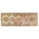 One-of-a-Kind Turkish Runner, Ca 1950. Vintage Handmade Wool Rug for Hallway decor